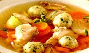 Supă cu găluşte din cartofi si pastarnac