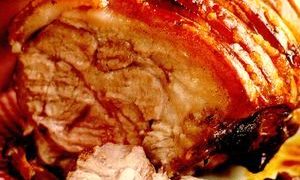 Friptura din pulpa de porc cu crusta rumenită