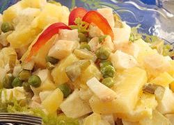 Salată cu napi şi cartofi