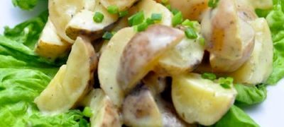 Salata de cartofi cu sos de marar