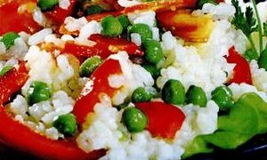 Salata de orez cu mazare