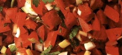 Salată de roşii cu grau
