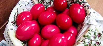 Ouă Roşii Tradiţionale de Paşti