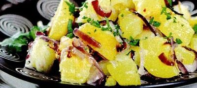 Salată de cartofi si hrean