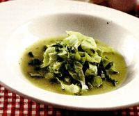 Supa de salata verde cu marar