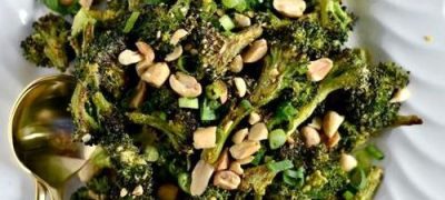 Broccoli cu alune si orez