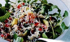 Salată de crab cu grepfrut