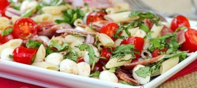 Salata Caprese cu taitei shirataki