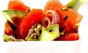 Salată Sashimi de roşii si avocado