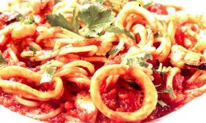 Spaghete cu calamar