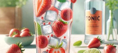 Gin Tonic cu Căpșuni: O Băutură Răcoritoare